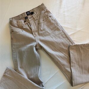 BDG Women's Tan Straight Leg Jeans